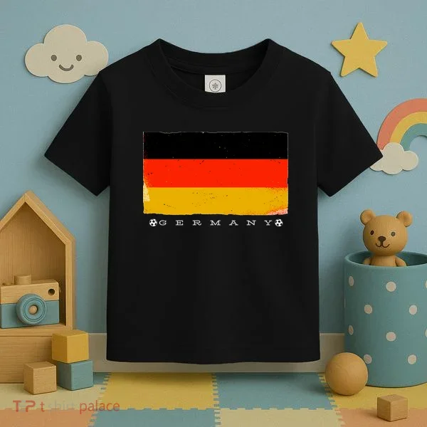 Germany Soccer Flag Logo Toddler T-Shirt