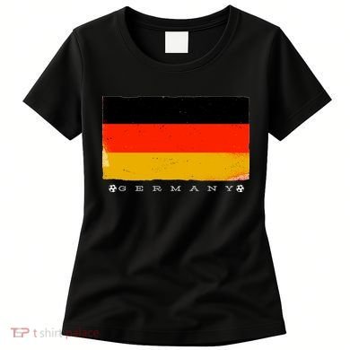 Germany Soccer Flag Logo Women's T-Shirt