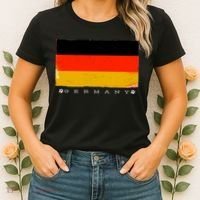 Germany Soccer Flag Logo Women's T-Shirt thumb 2