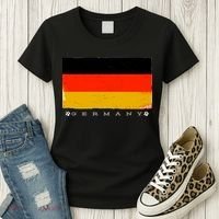 Germany Soccer Flag Logo Women's T-Shirt thumb 3