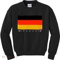 Germany Soccer Flag Logo Kids Sweatshirt thumb 0
