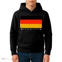 Germany Soccer Flag Logo Kids Hoodie thumb 4