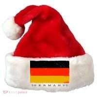 Germany Soccer Flag Logo Santa Hat thumb 0