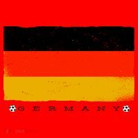 Germany Soccer Flag Logo Santa Hat thumb 1