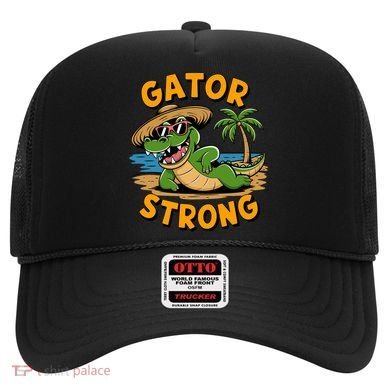 Gator Strong Funny Florida Alligator Sunglasses Present Gift Hat