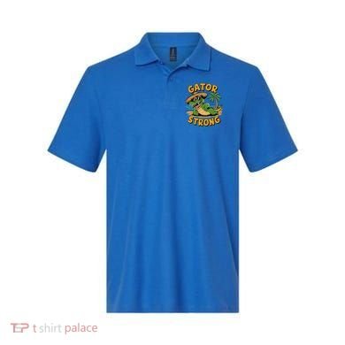 Gator Strong Funny Florida Alligator Sunglasses Present Gift Polo