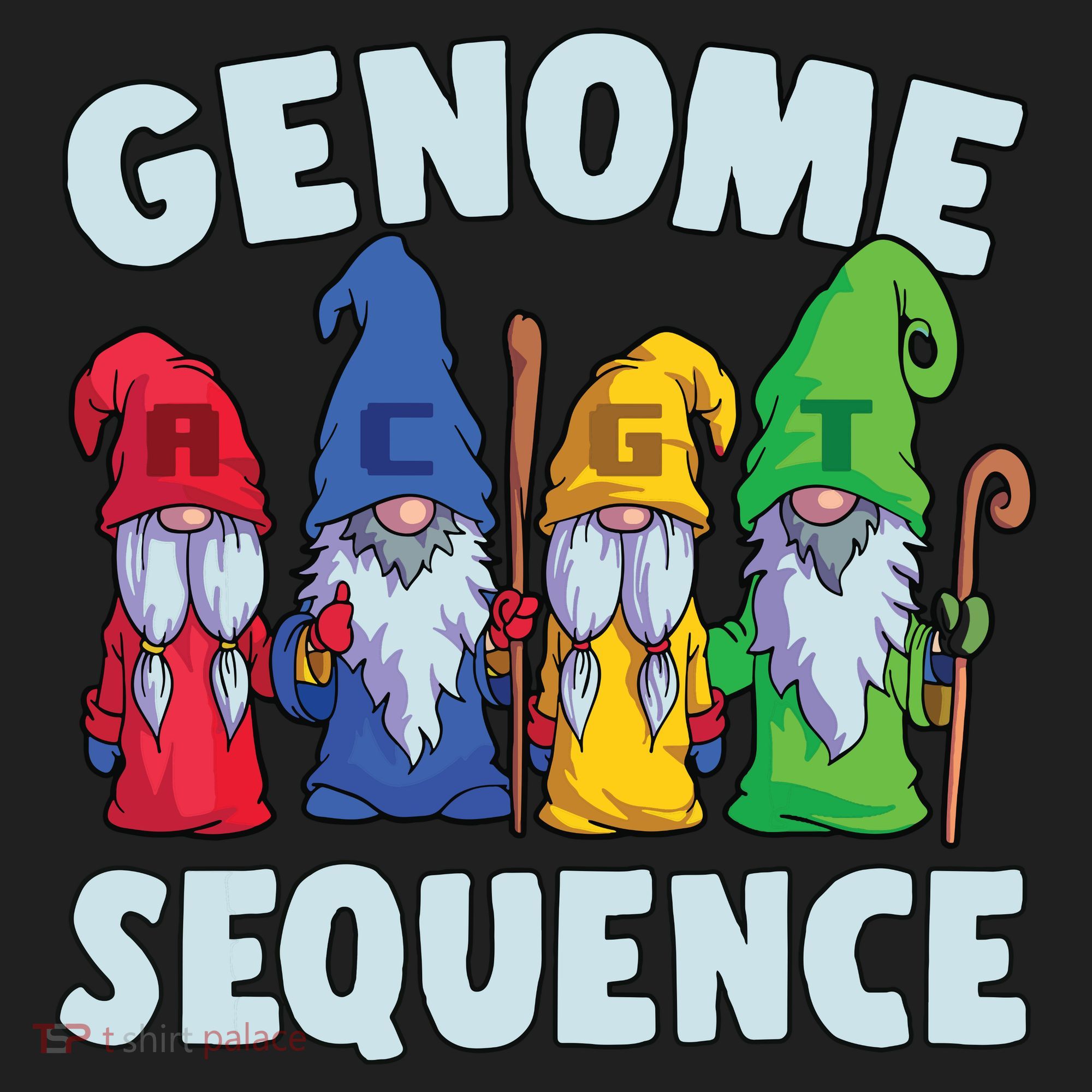 Genome Sequence Funny Gnome Biology Physics Science Pun Women's Sweatshirt