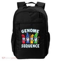 Genome Sequence Funny Gnome Biology Physics Science Pun Backpack thumb 0