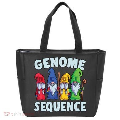 Genome Sequence Funny Gnome Biology Physics Science Pun Tote Bag