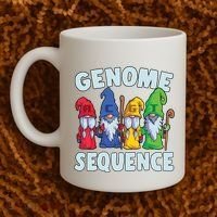 Genome Sequence Funny Gnome Biology Physics Science Pun Coffee Mug thumb 2