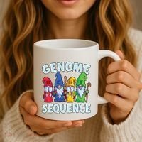 Genome Sequence Funny Gnome Biology Physics Science Pun Coffee Mug thumb 3