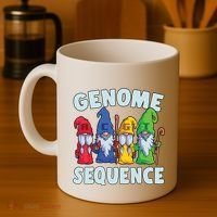 Genome Sequence Funny Gnome Biology Physics Science Pun Coffee Mug thumb 4