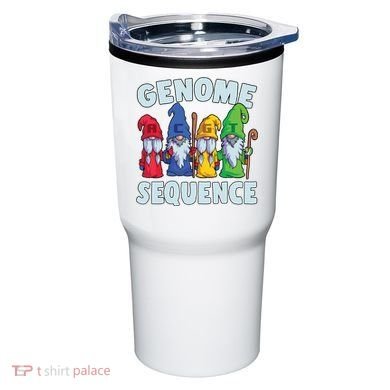 Genome Sequence Funny Gnome Biology Physics Science Pun Tumbler