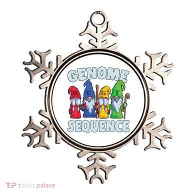 Genome Sequence Funny Gnome Biology Physics Science Pun Ornament