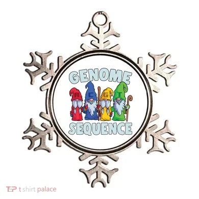 Genome Sequence Funny Gnome Biology Physics Science Pun Ornament