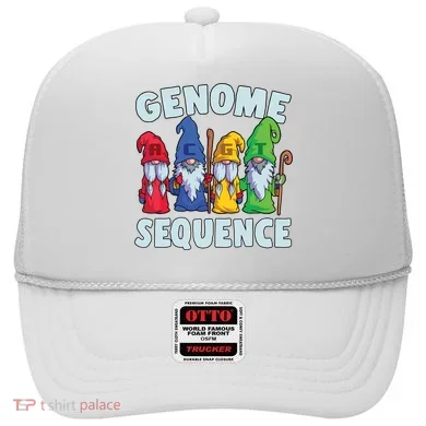 Genome Sequence Funny Gnome Biology Physics Science Pun Hat