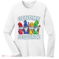 Genome Sequence Funny Gnome Biology Physics Science Pun Women's Long Sleeve Shirt thumb 0