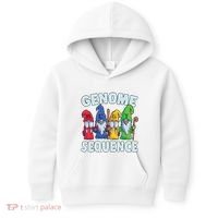 Genome Sequence Funny Gnome Biology Physics Science Pun Kids Hoodie thumb 0