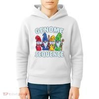 Genome Sequence Funny Gnome Biology Physics Science Pun Kids Hoodie thumb 4
