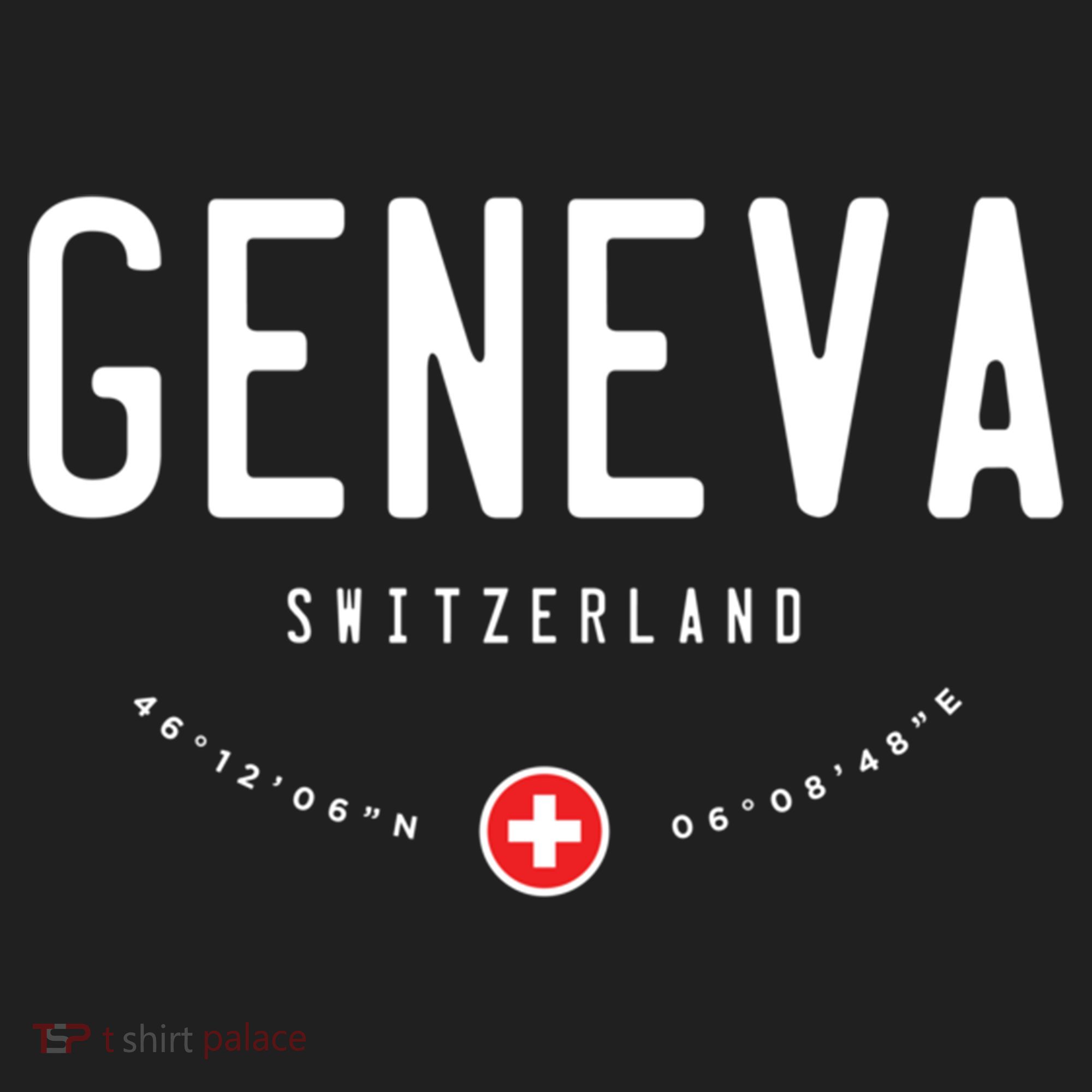 Geneva Switzerland Flag Cool Gift Women's Sweatshirt