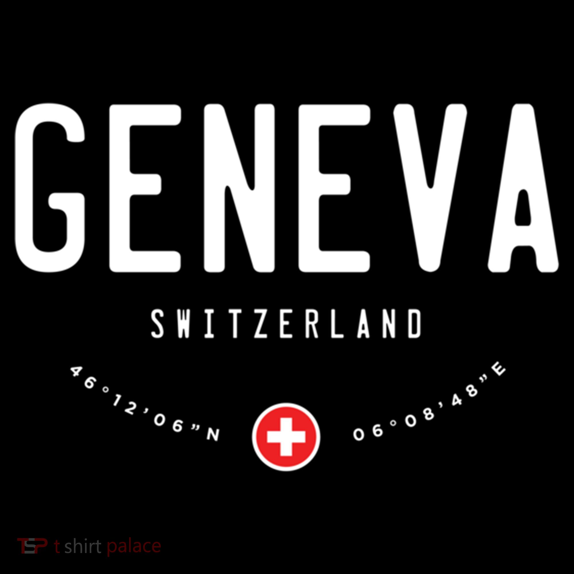 Geneva Switzerland Flag Cool Gift Bucket Hat