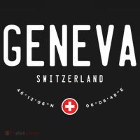 Geneva Switzerland Flag Cool Gift Pajama Set thumb 2
