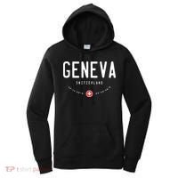 Geneva Switzerland Flag Cool Gift Women's Hoodie thumb 0