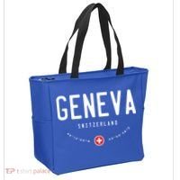 Geneva Switzerland Flag Cool Gift Tote Bag thumb 2