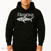 Grandma Shark Family Matching Jawsome Gift Hoodie thumb 2