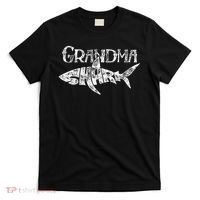 Grandma Shark Family Matching Jawsome Gift T-Shirt thumb 0