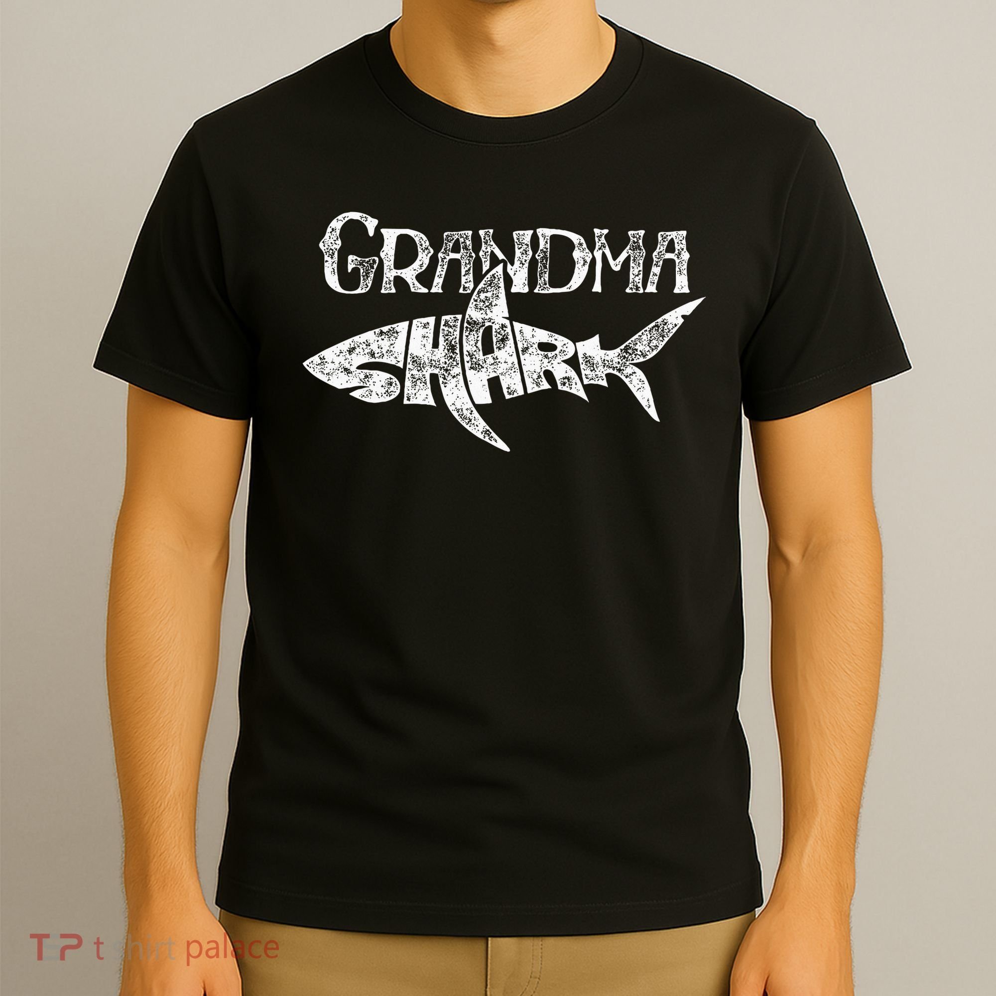 Grandma Shark Family Matching Jawsome Gift T-Shirt