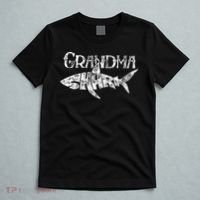 Grandma Shark Family Matching Jawsome Gift T-Shirt thumb 5