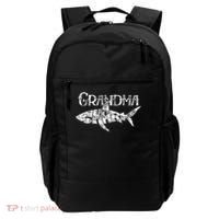 Grandma Shark Family Matching Jawsome Gift Backpack thumb 0