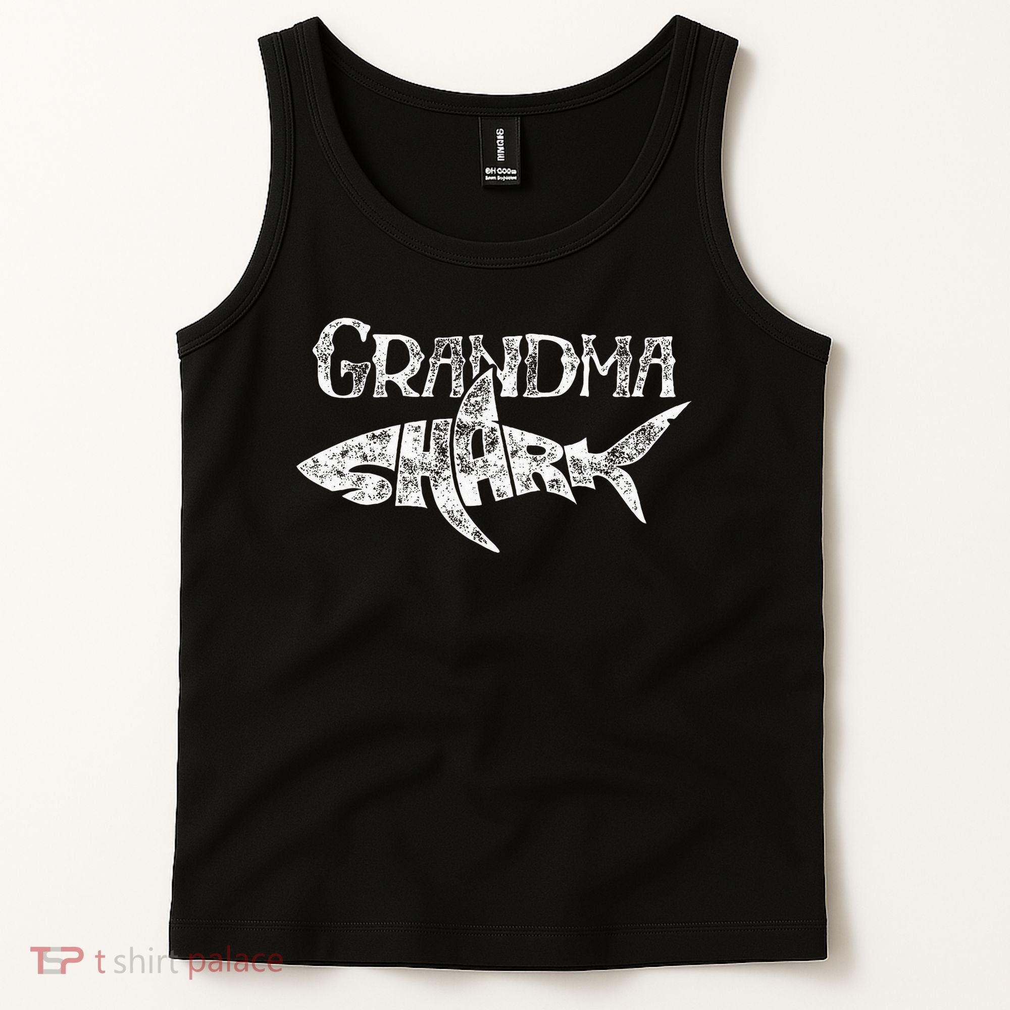 Grandma Shark Family Matching Jawsome Gift Tank Top