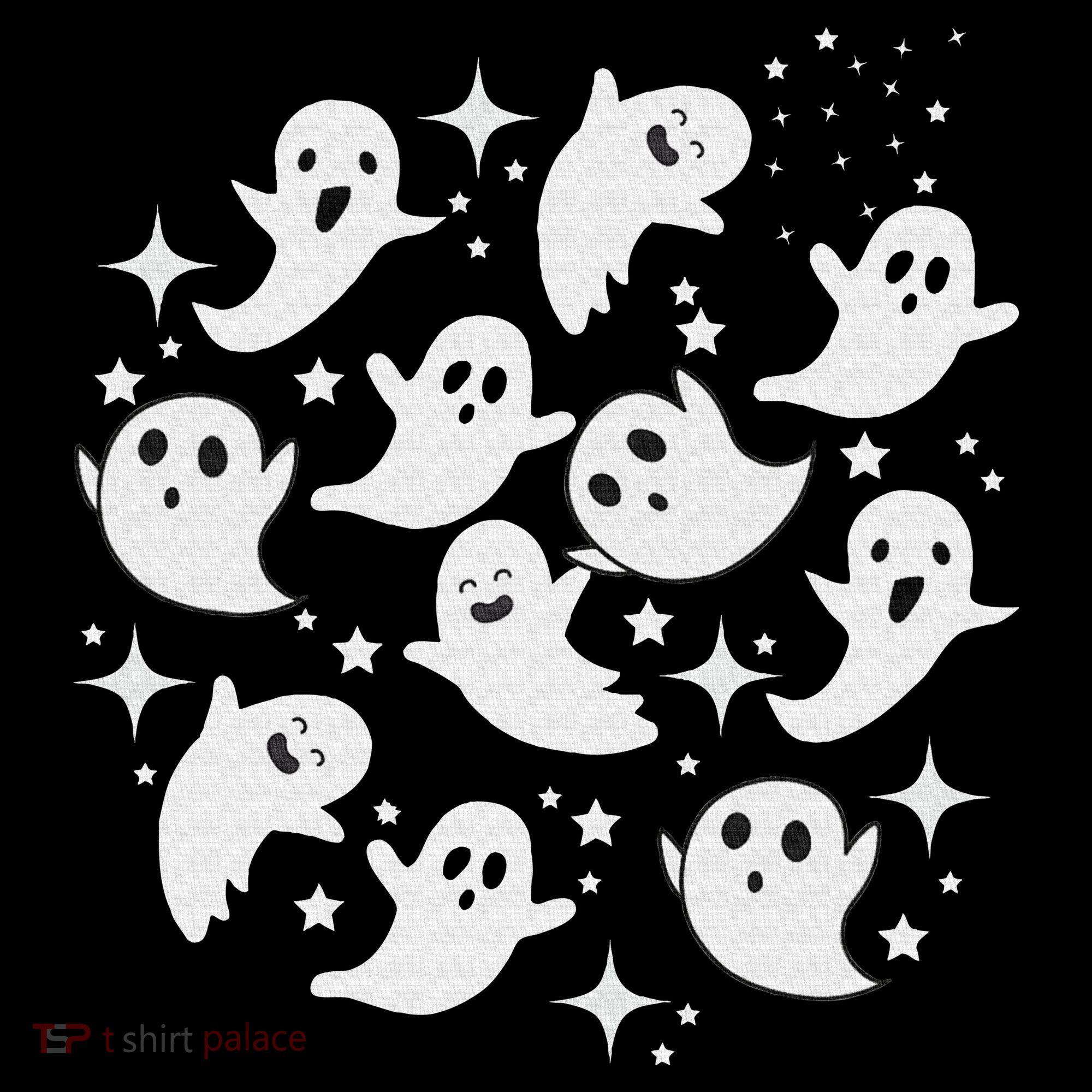 Ghostly Stars Fall Apron