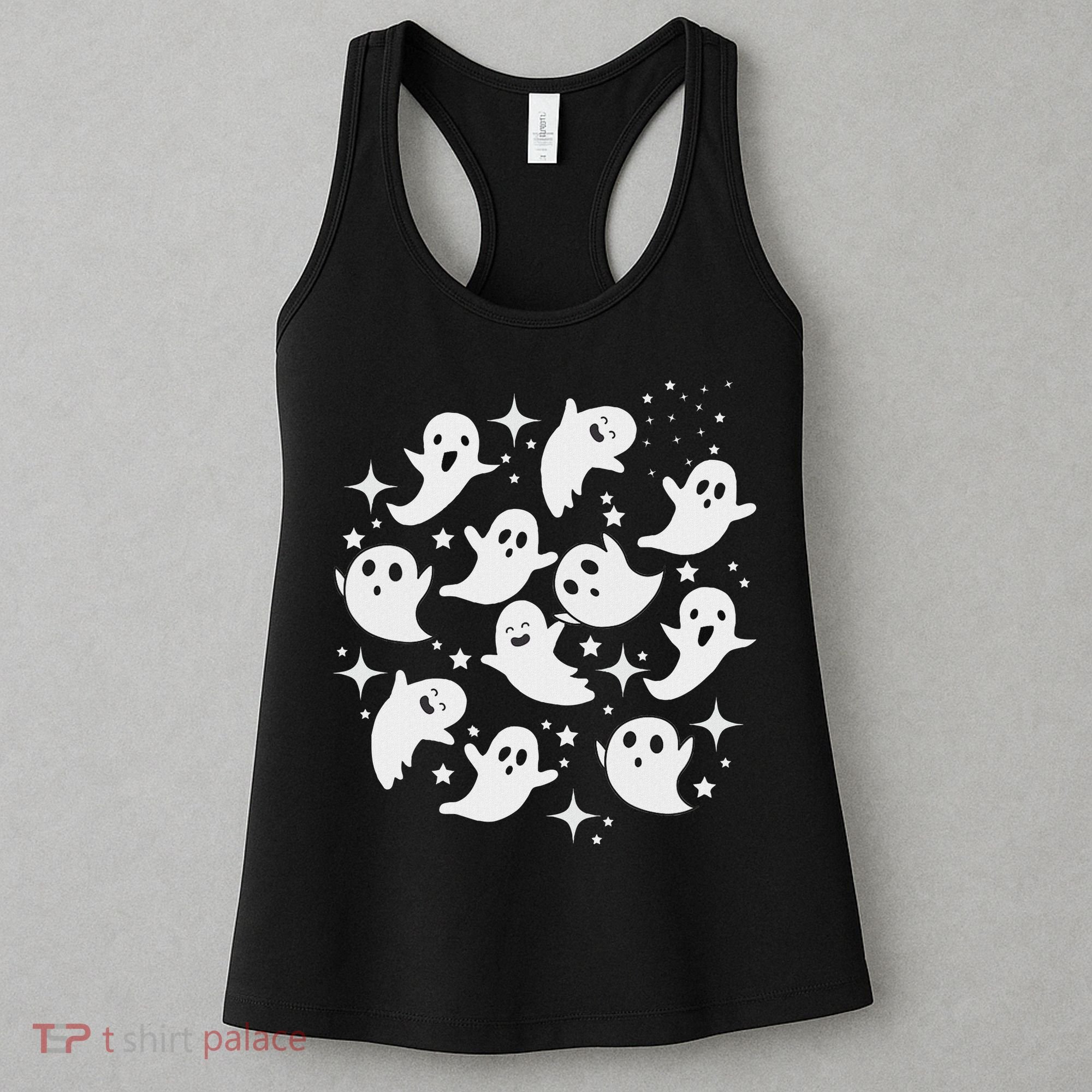 Ghostly Stars Fall Women's Tank Top