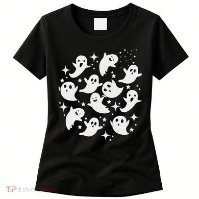 Ghostly Stars Fall Women's T-Shirt