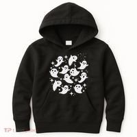Ghostly Stars Fall Kids Hoodie thumb 0