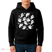 Ghostly Stars Fall Kids Hoodie thumb 4