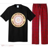 Girls Supporting Girls Sunflower Feminist Pajama Set thumb 0