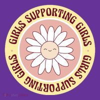 Girls Supporting Girls Sunflower Feminist Sweatshirt thumb 3