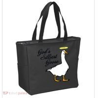 God's Silliest Goose Tote Bag thumb 2