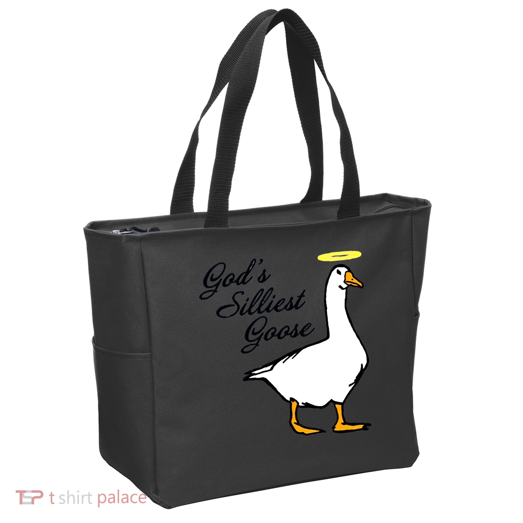 God's Silliest Goose Tote Bag