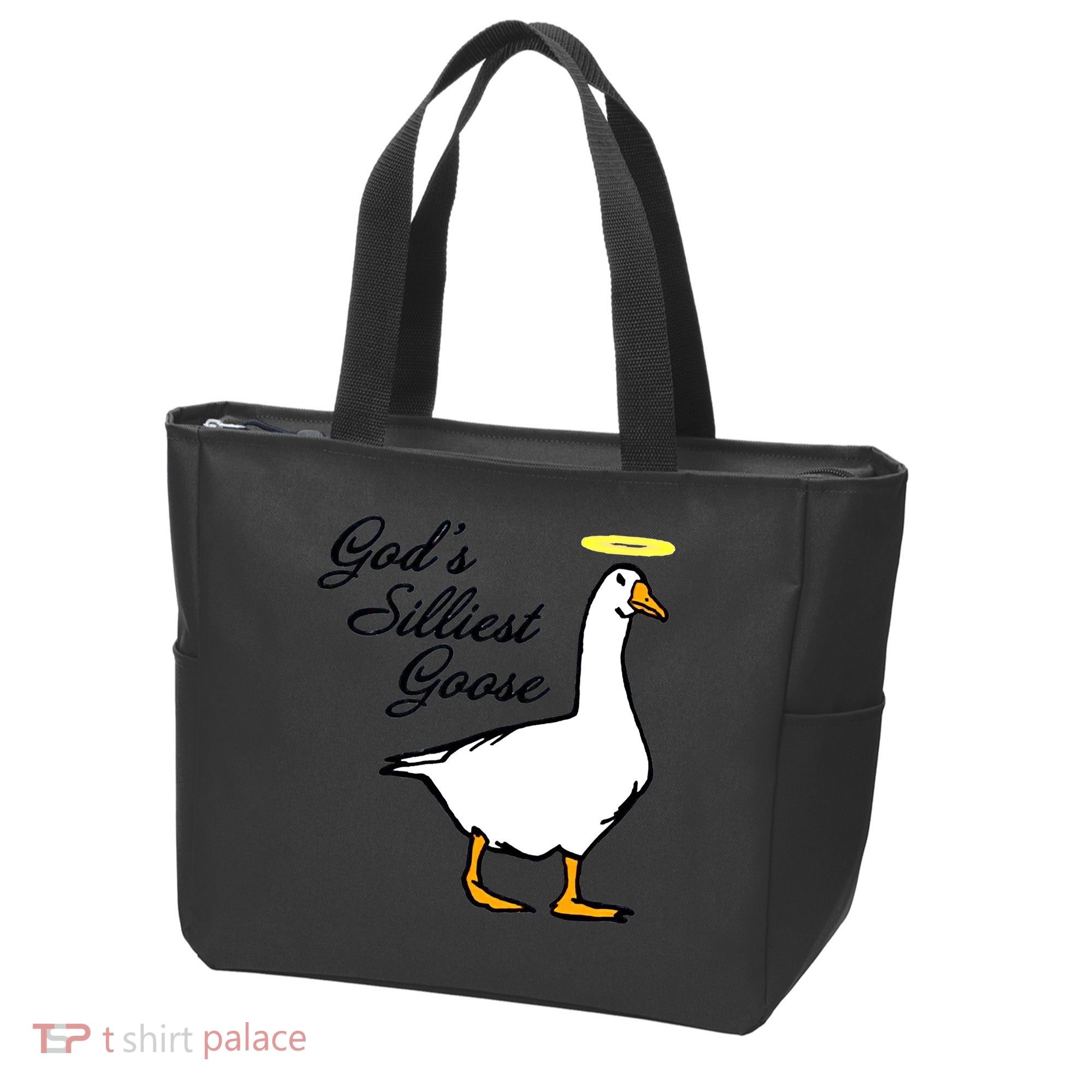 God's Silliest Goose Tote Bag