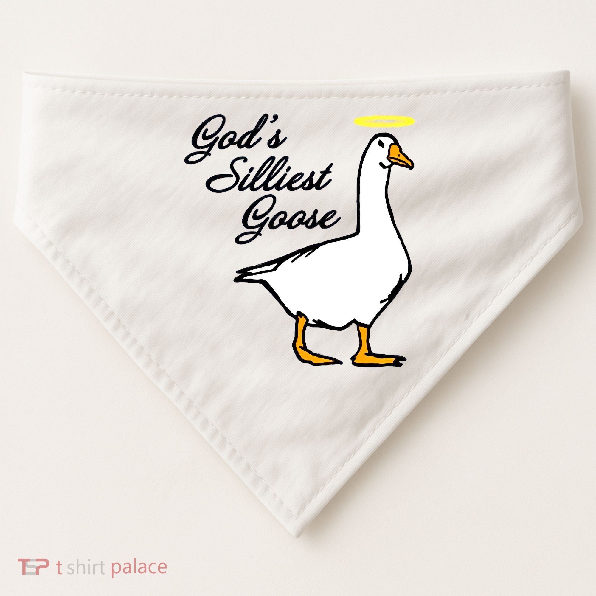 God's Silliest Goose USA-Made Doggie Bandana