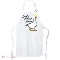 God's Silliest Goose Apron thumb 0