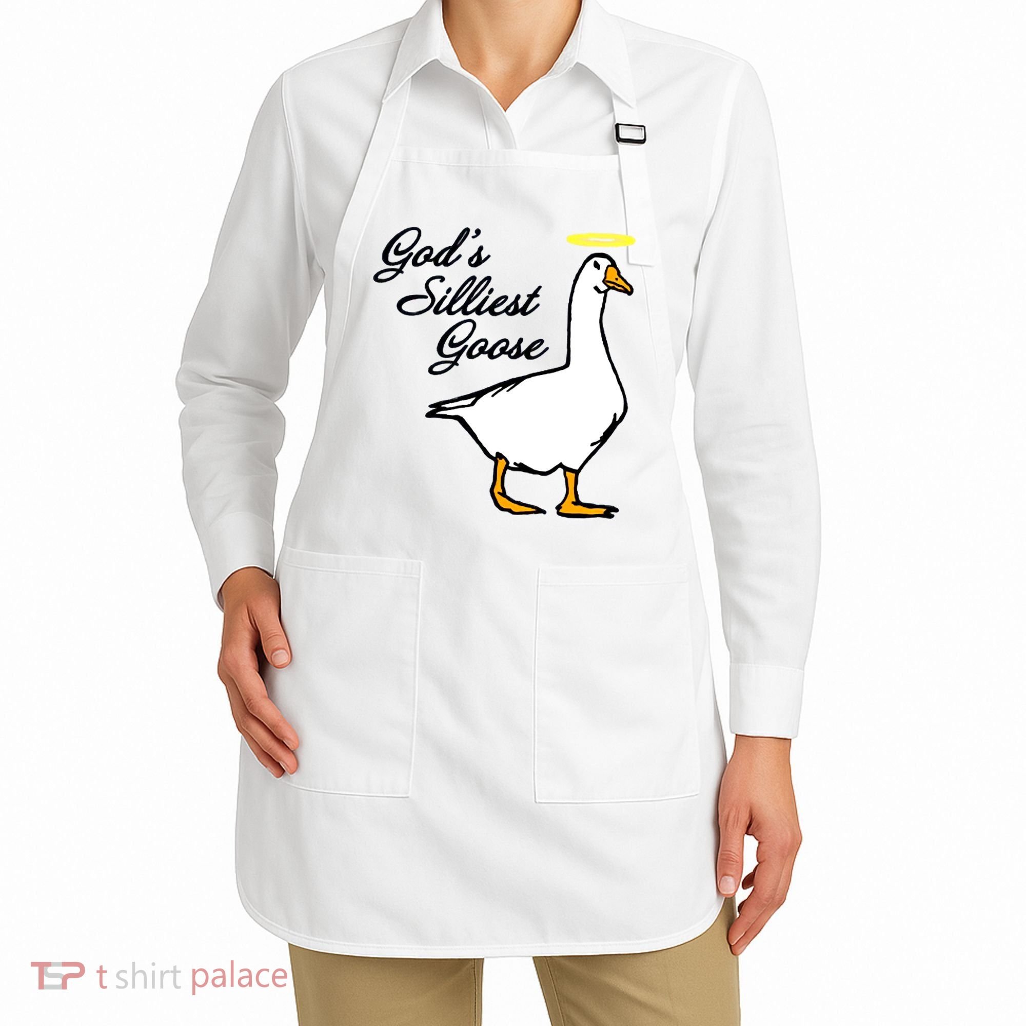 God's Silliest Goose Apron