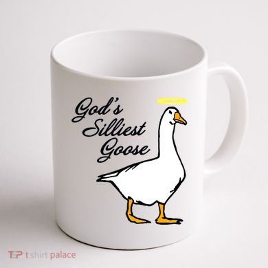 God's Silliest Goose Coffee Mug back