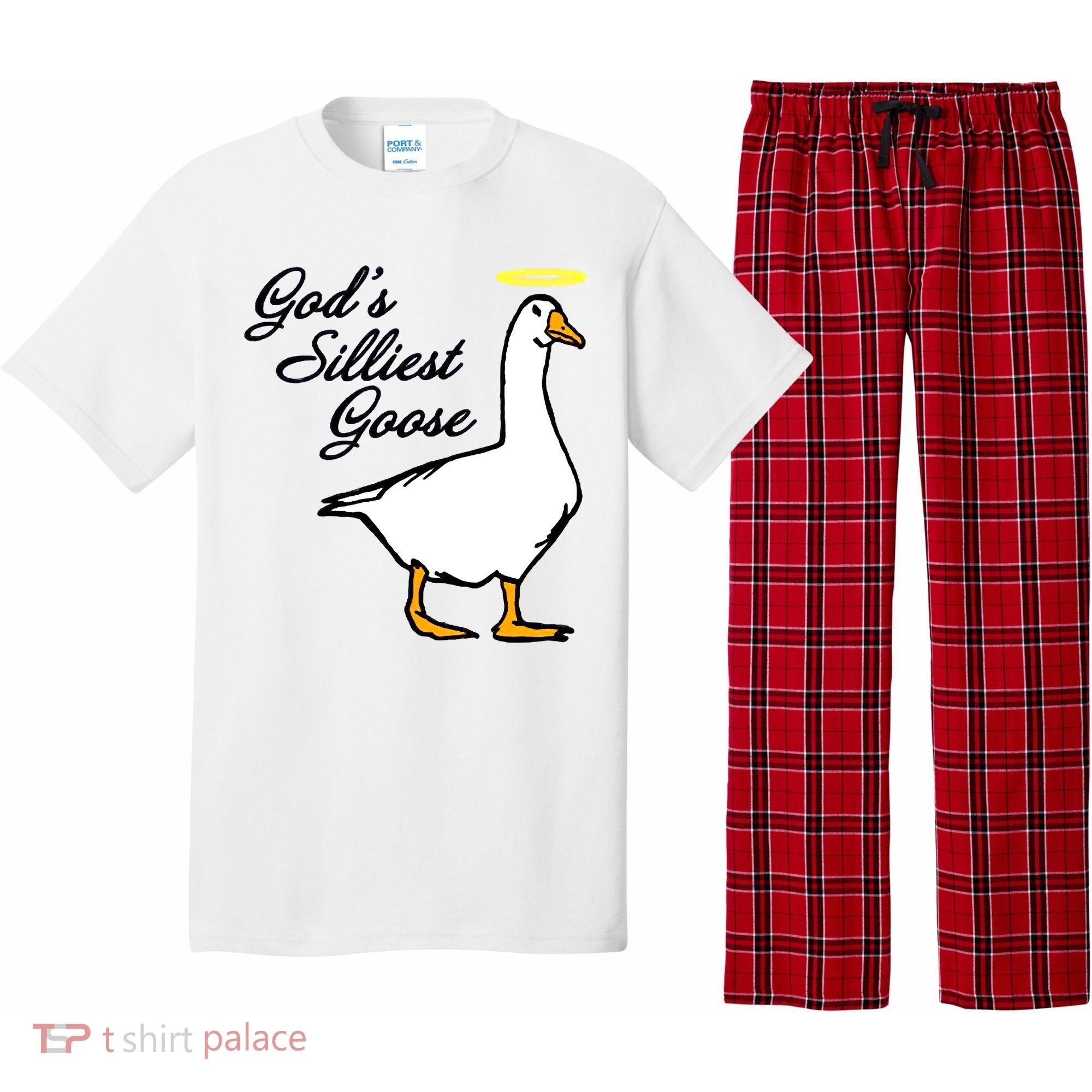God's Silliest Goose Pajama Set