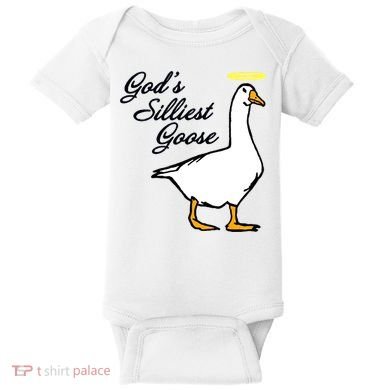 God's Silliest Goose Baby Bodysuit